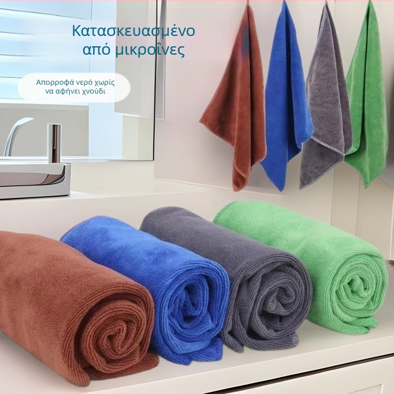 Πετσέτα καθαρισμού οικιακής χρήσης από μικροΐνες, απορροφητική, χωρίς χνούδι, παχύτερη για καθαρισμό γυαλιών και αυτοκινήτων