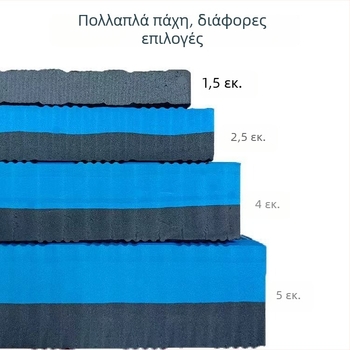 Πάτος γονάτων για ασκήσεις με τροχό κοιλιάς, παχύτερο EVA μαξιλαράκι γονάτων για οικιακή χρήση, επίπεδη στήριξη ισορροπίας