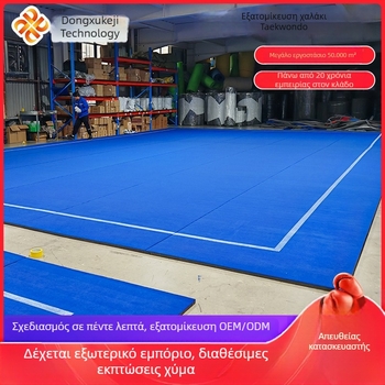 Προσαρμοσμένος πάτωμα μποξ με XPE για πολεμικές τέχνες και Taekwondo, κυλιόμενο αθλητικό στρώμα, εύκολο στον καθαρισμό