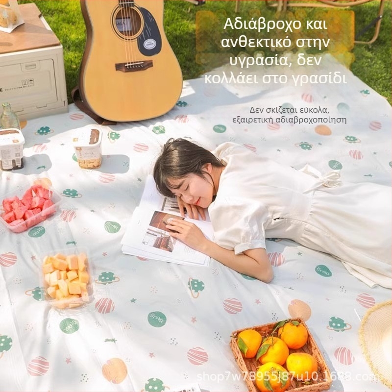 Υπαίθρια χαλάκι πικνίκ – υγρασία-ανθεκτικό, παχύ υπαίθριο χαλάκι κάμπινγκ, φορητό για άνοιξη και φθινοπωρο, παραλία και εξορμήσεις