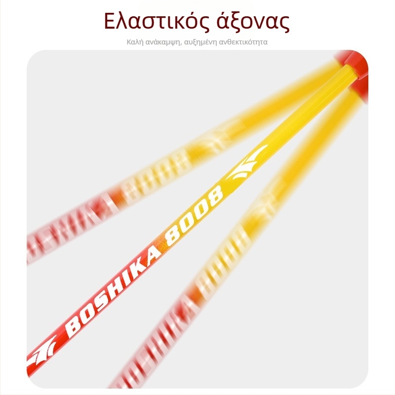 Boshika ρακέτες μπάντμιντον για αρχάριους - σετ δύο ρακέτων μαθητών