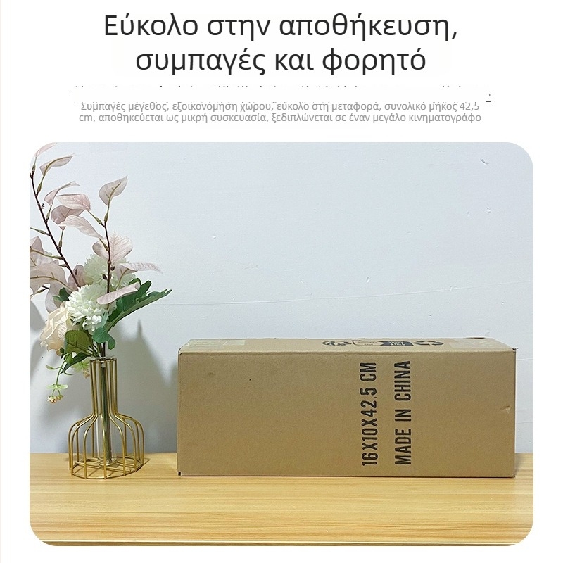 100-ιντσών οθόνη προβολής τοίχου με κοντή ράβδο, εγκατάσταση χωρίς τρύπες, φορητή και εύκολη στην αποθήκευση, για οικιακή και επαγγελματική χρήση, επιφάνεια κατά της λάμψης