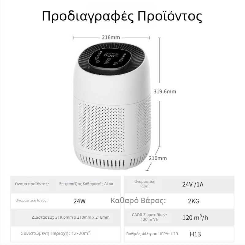 Αυτοκινητικός καθαριστής αέρα με μπάρ οξυγόνου και αρωματιστήρα – OEM