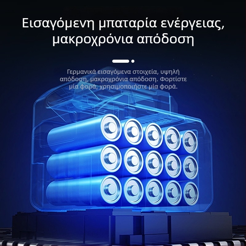 Μίνι φορητή αντλία ελαστικών για ποδήλατα και αυτοκίνητα με ασύρματη φόρτιση, χειροκίνητη, επαναφορτιζόμενη