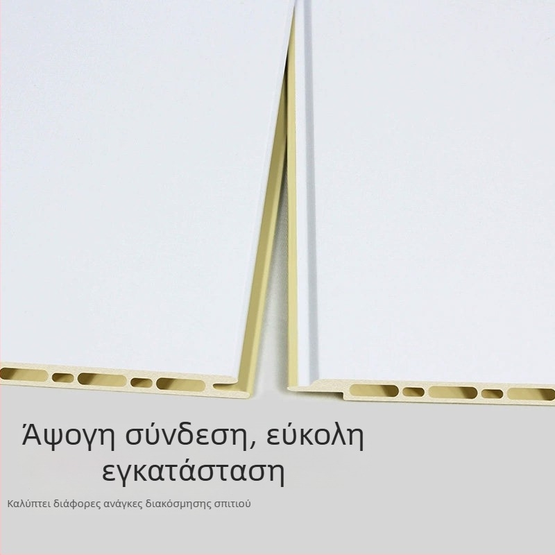 Ολοκληρωμένο πάνελ τοίχου από ίνες μπαμπού με άνθρακα, για τοίχους και οροφές, εσωτερικό διακοσμητικό πάνελ, αδιάβροχο φόντο, εύκολη εγκατάσταση