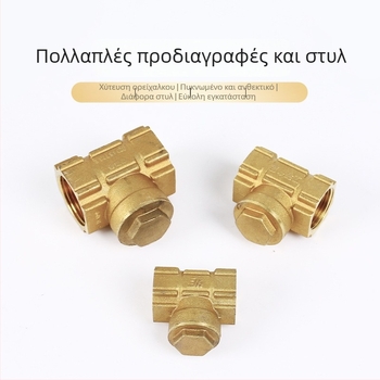 Rifeng χαλκού βαλβίδα ελέγχου, διαφραγματικού τύπου, 1 ίντσα, ευθύγραμμη ροή