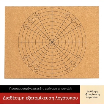 Φελλώδης πίνακας ύφανσης με τετράγωνο πλέγμα, πάνελ τοποθέτησης DIY, προσαρμόσιμος και ανθεκτικός στην τριβή ξύλινος πίνακας