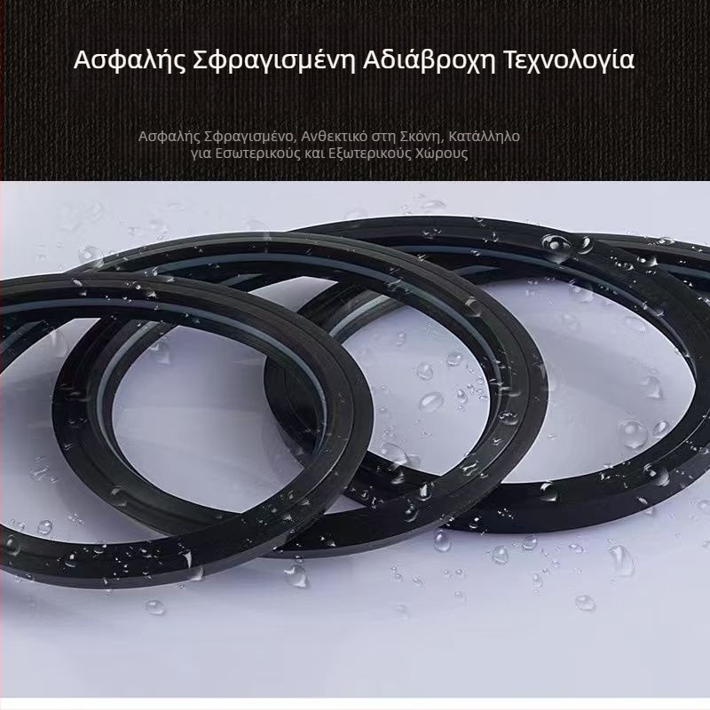 Λωρίδα νεον LED από σιλικόνη 24V με μαύρο εξωτερικό, ευέλικτη διακοσμητική λωρίδα φωτισμού IP67