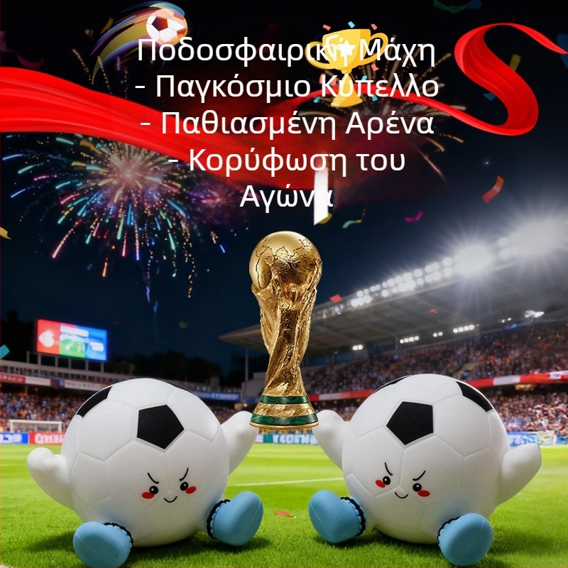 Λάμπα γραφείου σε σχήμα ποδοσφαίρου, νυχτερινό φως, επαναφορτιζόμενη αφής - ιδανικό δώρο γενεθλίων για αγόρι
