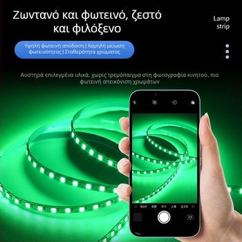 Ταινία LED αυτοκόλλητη 2835, κοπτόμενη σε PCB, για ντουλάπες και έπιπλα, γραμμικός φωτισμός, 5V/12V/24V