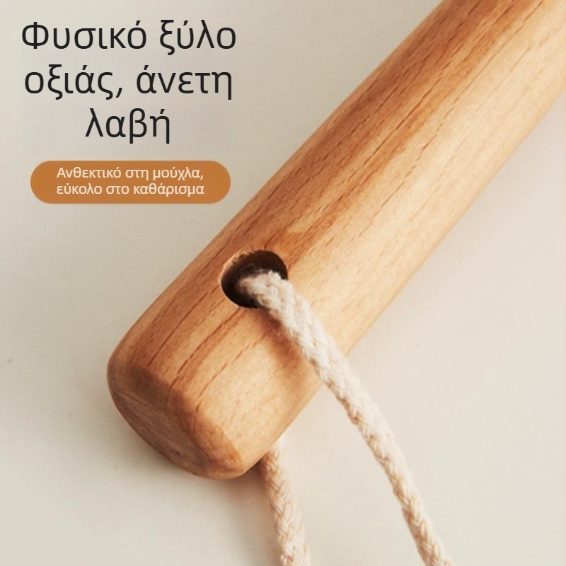 Βούρτσα καθαρισμού κατσαρολών με μακριά λαβή από ίνες καρύδας – δεν γρατζουνίζει τα σκεύη