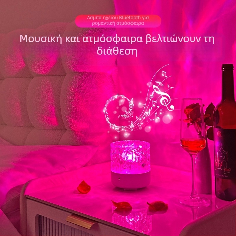 Ηχείο Bluetooth και νυχτερινό φως διάθεσης για το υπνοδωμάτιο