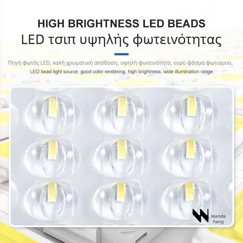 Φωτισμός εξωτερικού μηχανολογικού έργου: LED προβολείς για σήραγγες, γήπεδα και φωτισμό σε υψηλούς στύλους, IP55