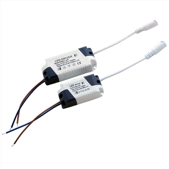 Τροφοδοτικό LED πάνελ με συνεχές ρεύμα, 8-18W, 12W, 24W, ευρύ φάσμα εισόδου, μη απομονωμένο, υπερ-λεπτό τροφοδοτικό για πάνελ οροφής με DC θηλυκό συνδετήρα