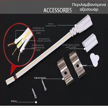 LED T8 ολοκληρωμένη λυχνία με διακόπτη, βάση T8 με μικρό διακόπτη, κατάλληλη για φθοριστικά σωληνάρια