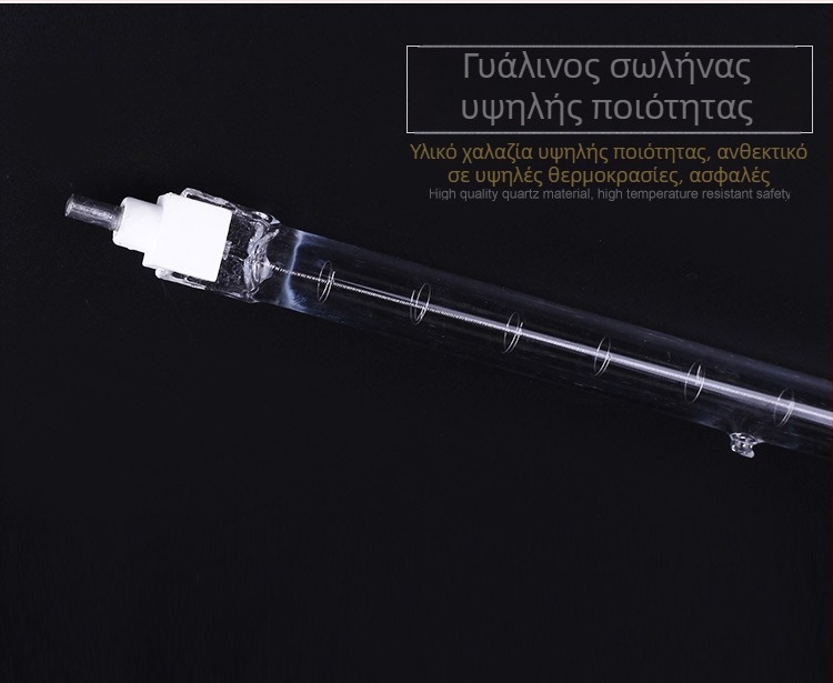 Κλιπ-ον 1000W λαμπτήρας ιωδιοβόλφραμ σωληνάριο, αλογονικός λαμπτήρας 220V με βάση
