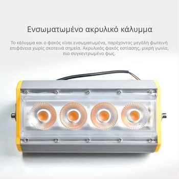 50W LED προβολέας για δέντρα, διαφημιστικές πινακίδες και γκαζόν, RGB προβολέας εξωτερικού χώρου, IP65
