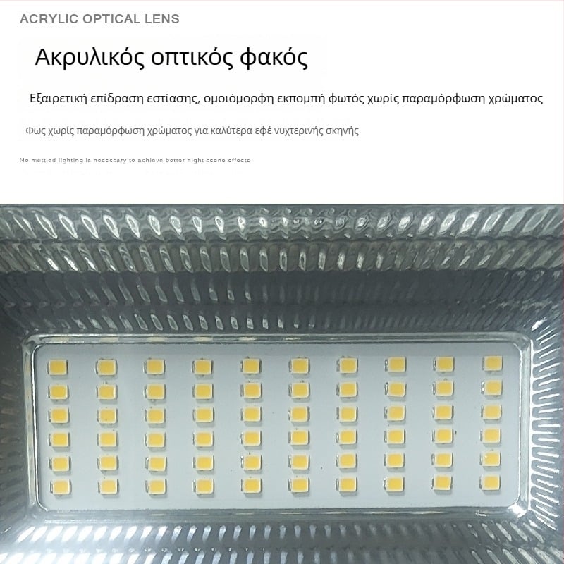 LED εξωτερικός προβολέας με φωτοαισθητήρα, χαμηλή τάση, 36V/48V/60V