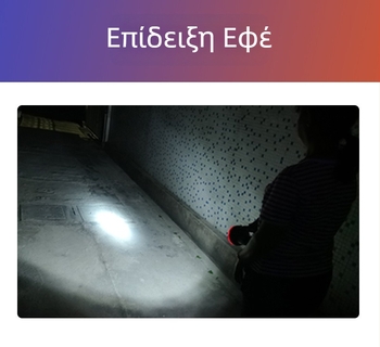 LED φορητός προβολέας με ενσωματωμένη φόρτιση, κατάλληλος για οικιακές έκτακτες ανάγκες και εξωτερική χρήση, μακρά διάρκεια λειτουργίας