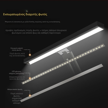 Επαγγελματική LED επιτραπέζια λάμπα για πιάνο με προστασία ματιών, υψηλή απόδοση χρωμάτων, ρυθμιζόμενη γωνία, για εξάσκηση πιάνου, εξαιρετικά φωτεινή