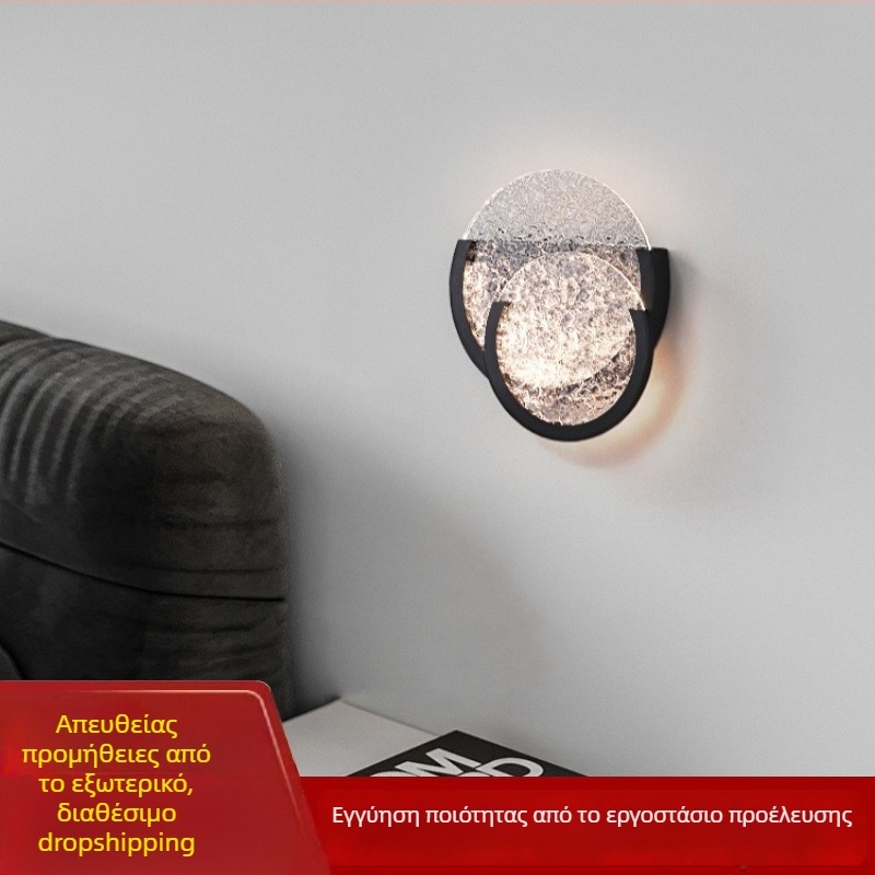 LED φωτιστικό τοίχου, μοντέρνος μινιμαλισμός, ιταλικού σχεδιασμού για υπνοδωμάτιο, σαλόνι, διάδρομο και μπαλκόνι