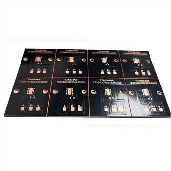 LED PCB με χαλκού υπόστρωμα, θερμοηλεκτρικός διαχωρισμός και υπερσυνδεόμενο μέταλλο, πρωτότυπα δείγματα