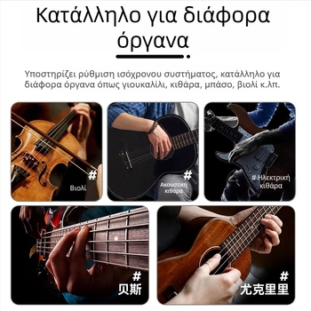 Ολοκληρωμένος ηλεκτρονικός ρυθμιστής για κιθάρα, μπάσο, ουκουλέλε και βιολί