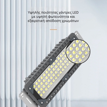 LED μονάδα φωτισμού 100W για εξωτερικό τούνελ, αδιάβροχος προβολέας