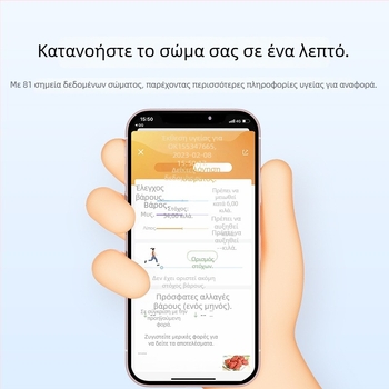 Έξυπνη ζυγαριά σώματος με Bluetooth - Ψηφιακή ζυγαριά για οικιακή χρήση