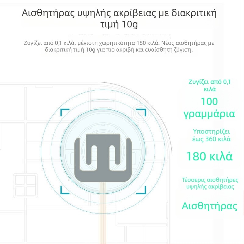 Έξυπνη ζυγαριά σώματος με Bluetooth - Ψηφιακή ζυγαριά για οικιακή χρήση