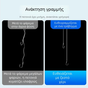 Βυθιζόμενη κύρια γραμμή αλιείας για θαλάσσιο ψάρεμα με καλάμι, εξαιρετικά μαλακή, υψηλής ποιότητας γραμμή-ηγέτης