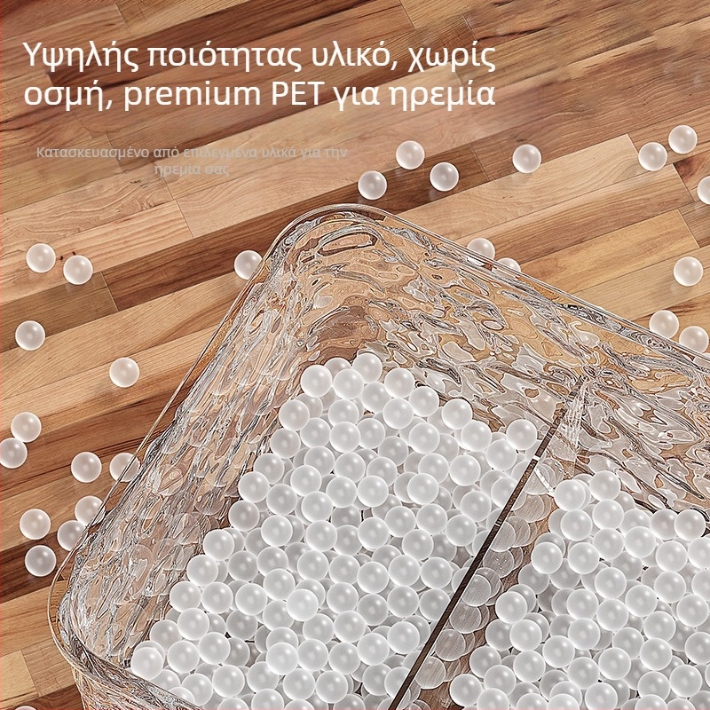 Διαχωριστό κουτί αποθήκευσης εσωρούχων με πέντε θήκες, οργάνωση γραφείου και αποθήκευση κάλτσων