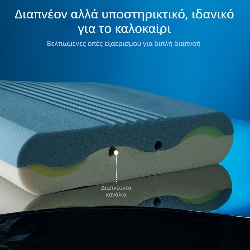 Τέταρτης γενιάς Pro μαξιλάρι βαθύ ύπνο με στήριξη αυχένα, σετ μαξιλαριού με θήκη και πυρήνα μνήμης, αναπνεύσιμο μαξιλάρι ύπνου σε κουτί δώρου