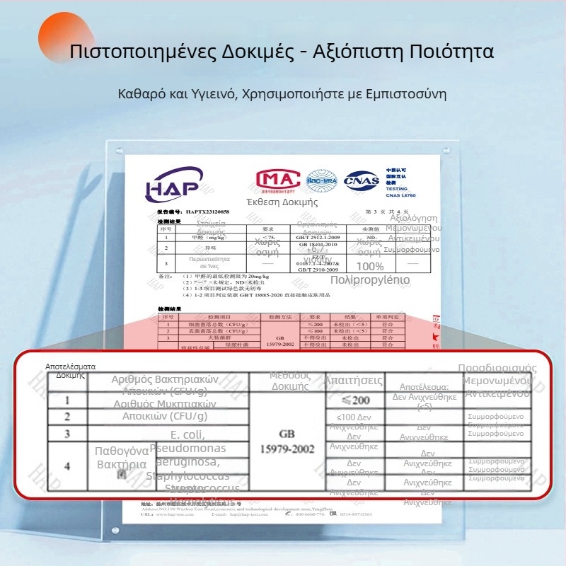 Επιπλέον παχιές μιας χρήσης πετσέτες με ατομική συσκευασία για ξενοδοχεία και ενοικιαζόμενα δωμάτια, κατάλληλες για βρεγμένη και ξηρή χρήση