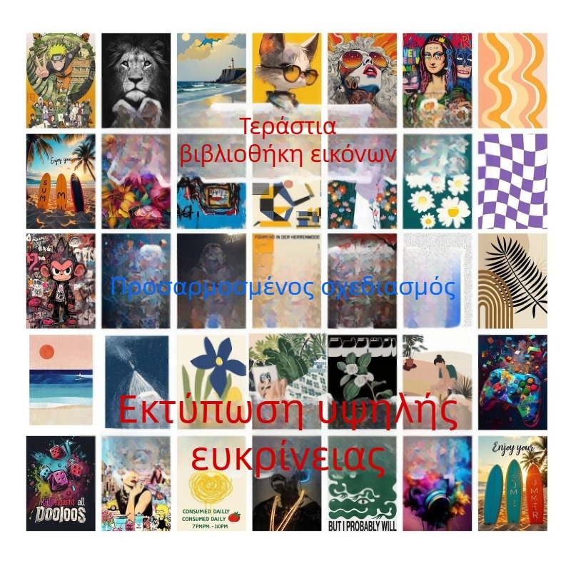 Τριμελές σετ τοιχογραφιών με τροπικά φύλλα – χωρίς κάδρο, διακοσμητική τέχνη τοίχου για σαλόνι και κρεβατοκάμαρα