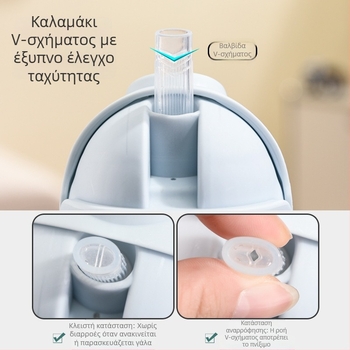 Παιδικό πλαστικό ποτήρι νερού με καλαμάκι, γλυκό καρτούν σχέδιο, ανθεκτικό και φορητό για παιδιά προσχολικής και σχολικής ηλικίας