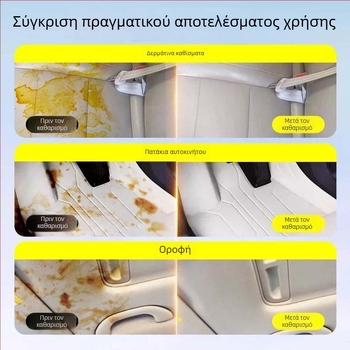 X’care Αφρός Καθαρισμού Εσωτερικού Αυτοκινήτου – Χωρίς Ξέπλυμα, Ισχυρή Αφαίρεση Λεκέδων από Δερμάτινο Κάλυμμα Οροφής