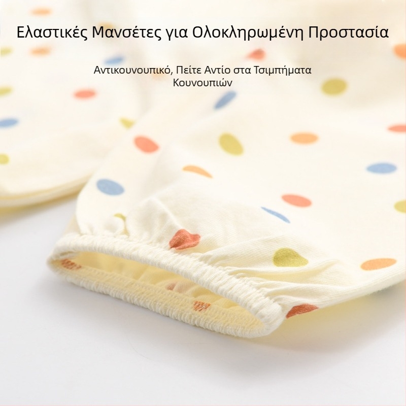 Jingqi Καλοκαιρινά παιδικά παντελόνια, unisex, 100% βαμβάκι, ελαφριά, αντικουνούπια, αναπνεύσιμα, απαλά, casual με μανσέτες