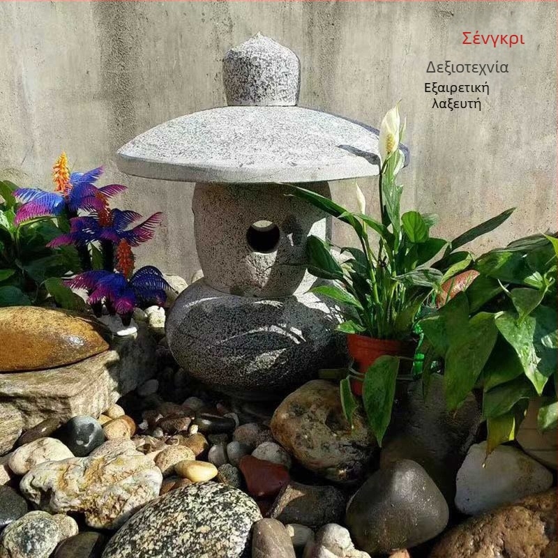 Φανάρι Bluestone, ιαπωνικού στυλ κήπος, εξωτερική διακόσμηση