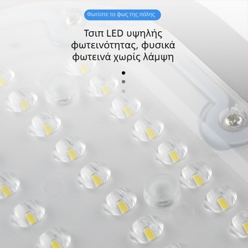 100W LED κεφαλή οδικού φωτισμού εξωτερικού χώρου IP66, ενσωματωμένος φωτισμός για κήπο και αυλή