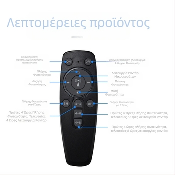 Αξεσουάρ ηλιακού δρόμου: βάση και βραχίονας για στύλο λαμπτήρα, ενσωματωμένη μονάδα με τηλεχειριστήριο προβολέα και καλώδιο επέκτασης – καθολικό