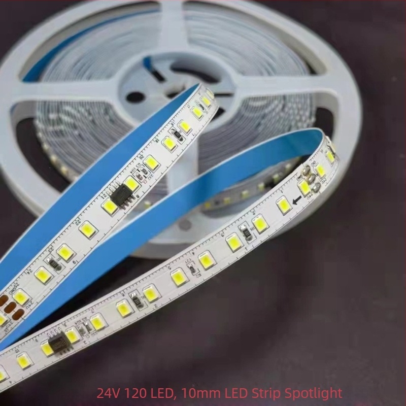 24V γραμμική LED λωρίδα, γυμνή έκδοση, αυτοκόλλητη 12V, χαμηλή/υψηλή τάση, 20 m, χωρίς απώλεια τάσης