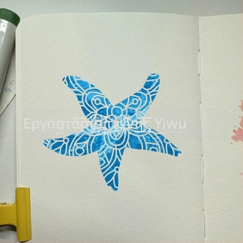DIY PET στένσιλ για παιδική τέχνη τοίχου και αντίγραφο γκράφιτι