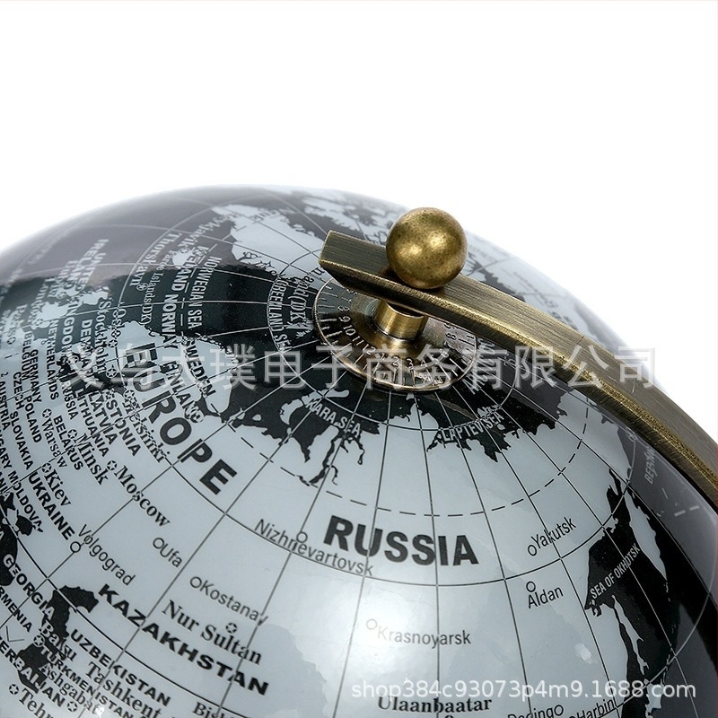 ABS+PVC globe 20 cm with 30 cm alloy stand – educational globe