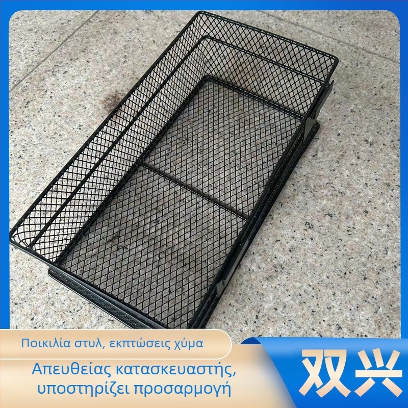 Κρεμαστό μεταλλικό καλάθι για πάνελ οπών – τοίχο-μονταζόμενη αποθήκευση