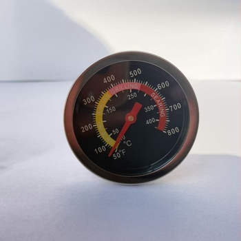 Θερμόμετρο φούρνου, 60 mm, από ανοξείδωτο χάλυβα, βιμεταλλικό θερμόμετρο μπάρμπεκιου, εργαλείο ψησίματος