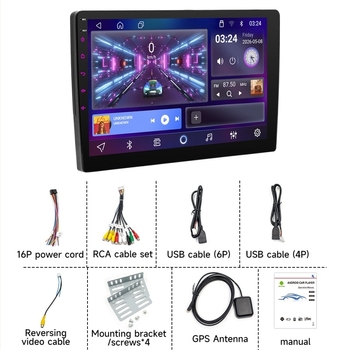 Hengchen 9 ιντσών Quad-Core Android αυτοκινήτου στερεοφωνικό με πλοήγηση, Bluetooth και HD κάμερα οπισθοπορείας