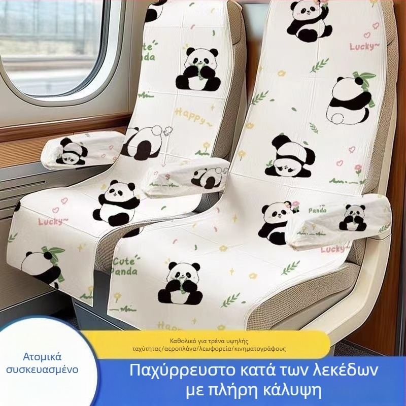 Κάλυμμα καθίσματος μίας χρήσης για τρένα υψηλής ταχύτητας, παχύτερο και μεγαλύτερο για καθίσματα δεύτερης τάξης, πλήρης κάλυψη, ανθεκτικό στους λεκέδες.