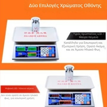 Ακρίβεια επιτραπέζια ζυγαριά, μικρή επιτραπέζια ζυγαριά για οικιακή και επαγγελματική χρήση, ιδανική για πάγκους λαχανικών και φρούτων