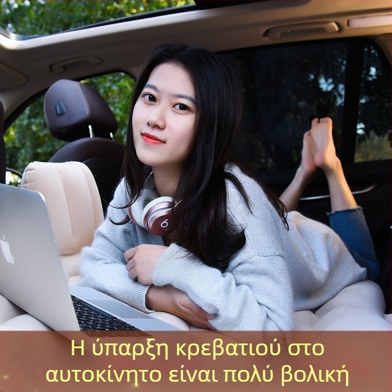 Νέο Sling-Style φουσκωτό κρεβάτι αυτοκινήτου για πίσω κάθισμα, συμβατό με αυτοκίνητα και SUV